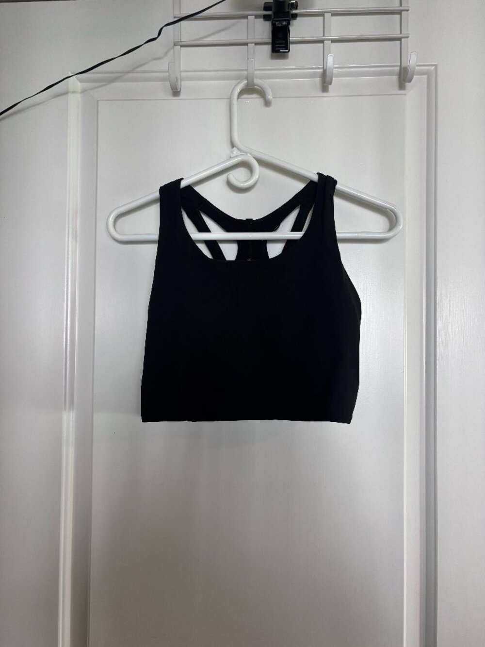 NWT Lululemon Women’s Black Size 8 Stash It Sports Bra